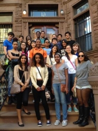 Scholars exploring Harlem for the CJS
